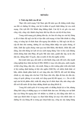 Xây Dựng Đội Ngũ Bí Thư Đảng Ủy Cấp Xã Tỉnh Bạc Liêu 