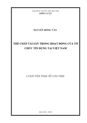 Thế Chấp Tài Sản Trong Hoạt Động Tín Dụng Tại Việt Nam