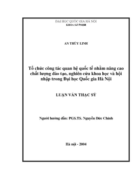Nâng cao chất lượng đào tạo và nghiên cứu khoa học qua