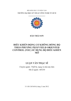 Điều Khiển Động Cơ Không Đồng Bộ Bằng Phương Pháp Field