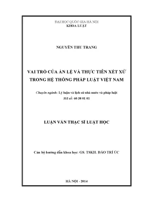 Vai trò của án lệ và thực tiễn xét xử trong pháp luật 