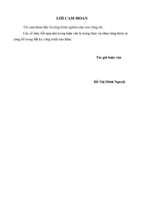 Mẫu Luận văn Kế toán quản trị [Tải Full PDF]