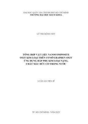 Vật liệu nanocomposite oxit kim loại trên cơ sở graphen