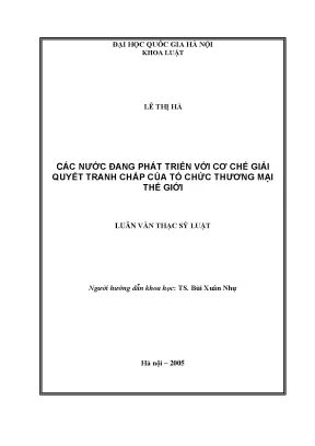Cơ Chế Giải Quyết Tranh Chấp WTO và Tác Động Đến Các