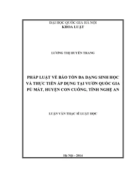 Bảo Tồn Đa Dạng Sinh Học Tại Vườn Quốc Gia Pù Mát: Thực