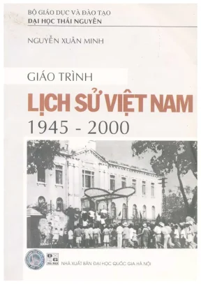 Giáo trình Lịch sử Việt Nam giai đoạn 1954-1975