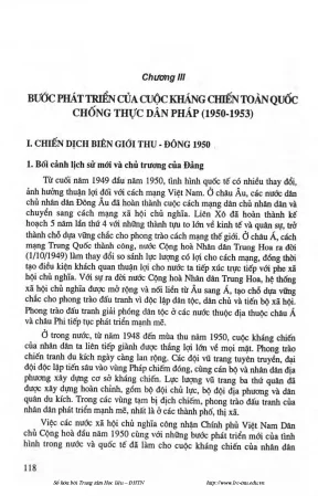 Lịch sử Việt Nam 1945-1954: Cuộc kháng chiến chống thực