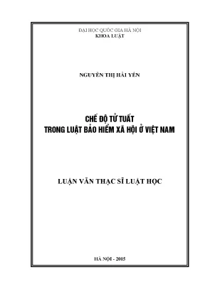 Chế Độ Tử Tuất Trong Luật Bảo Hiểm Xã Hội Việt Nam: Phân