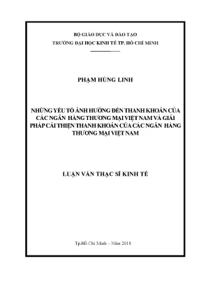 Thanh khoản ngân hàng Việt Nam: Yếu tố & Giải pháp