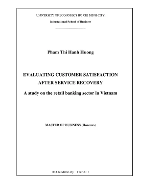 Đánh giá sự hài lòng của khách hàng sau phục hồi dịch vụ