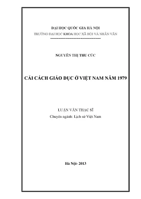 Cải Cách Giáo Dục Việt Nam 1979: Những Bước Chuyển Mình