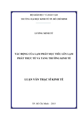 Tác động của chính sách lạm phát mục tiêu đến lạm phát