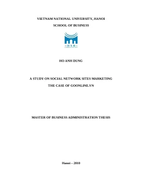Nghiên cứu marketing trên mạng xã hội: Trường hợp
