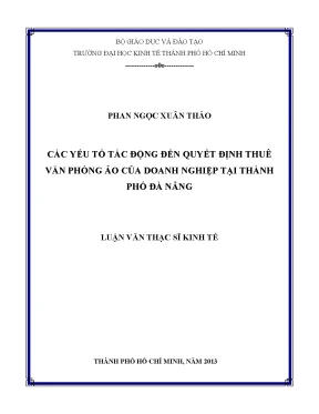 Các yếu tố ảnh hưởng đến quyết định thuê văn phòng ảo