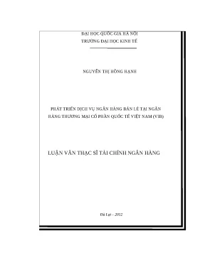 Phát Triển Dịch Vụ Ngân Hàng Bán Lẻ Tại Ngân Hàng Quốc