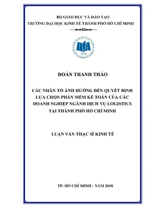 Các yếu tố quyết định lựa chọn phần mềm kế toán cho