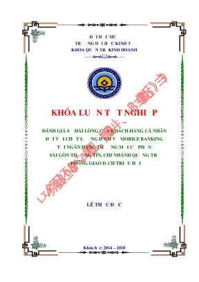 Đánh Giá Sự Hài Lòng Khách Hàng Về Dịch Vụ Mobile