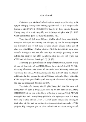 Vai trò của theo dõi áp lực oxy não trong hồi sức bệnh