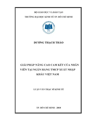Giải pháp nâng cao cam kết nhân viên tại Eximbank
