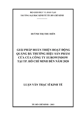 Giải pháp quảng bá thương hiệu sản phẩm cửa Eurowindow
