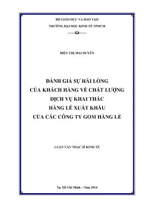 Đánh Giá Sự Hài Lòng Của Khách Hàng Về Dịch Vụ Khai Thác
