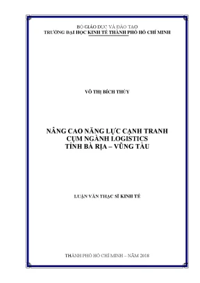 Nâng cao năng lực cạnh tranh ngành logistics cảng biển