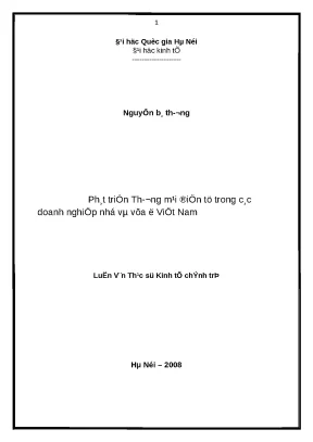 Phát Triển Thương Mại Điện Tử Cho Doanh Nghiệp Nhỏ và