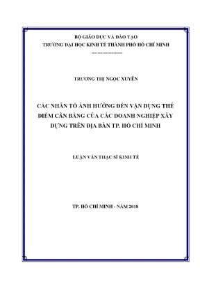 Các yếu tố ảnh hưởng đến việc áp dụng thẻ điểm cân bằng