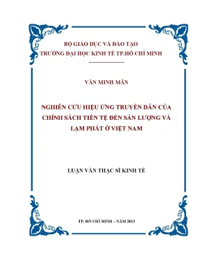 Nghiên cứu tác động của chính sách tiền tệ đến sản lượng