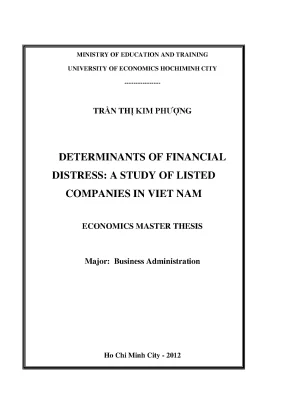 Các yếu tố quyết định khủng hoảng tài chính: Nghiên cứu 