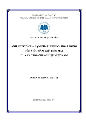 Ảnh hưởng của lạm phát và chu kỳ hoạt động đến việc nắm