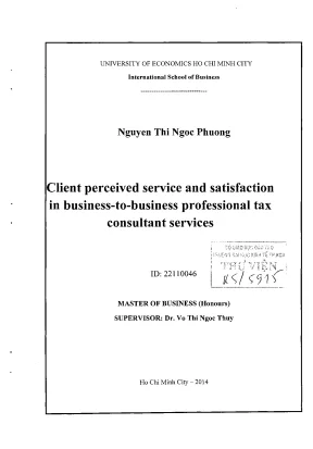 Khách hàng cảm nhận dịch vụ và sự hài lòng trong dịch vụ 