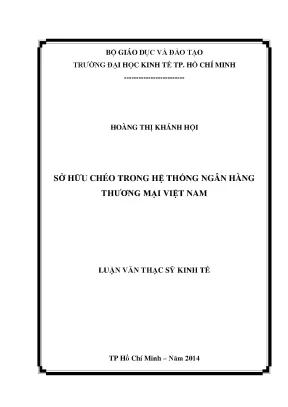 Sở Hữu Chéo Trong Ngân Hàng Thương Mại Việt Nam: Tác