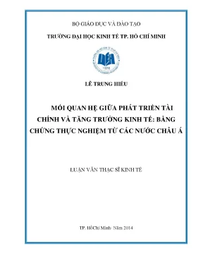 Mối Quan Hệ Giữa Phát Triển Tài Chính và Tăng Trưởng