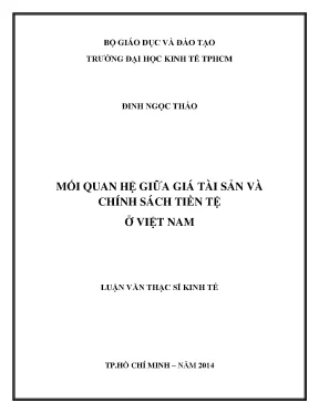 Mối quan hệ giá tài sản & chính sách tiền tệ Việt Nam