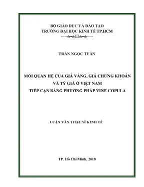 Mối Quan Hệ Giữa Giá Vàng, Giá Chứng Khoán và Tỷ Giá