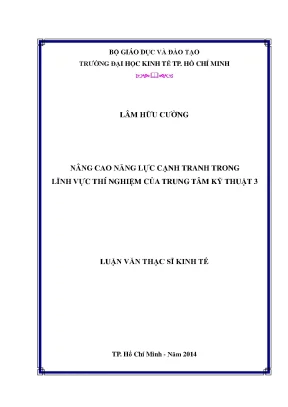 Nâng Cao Năng Lực Cạnh Tranh Trung Tâm Kỹ Thuật 3