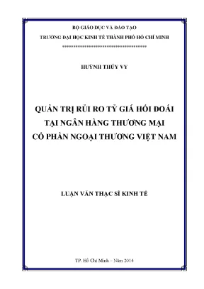 Quản Trị Rủi Ro Tỷ Giá Hối Đoái Tại Vietcombank: Nghiên