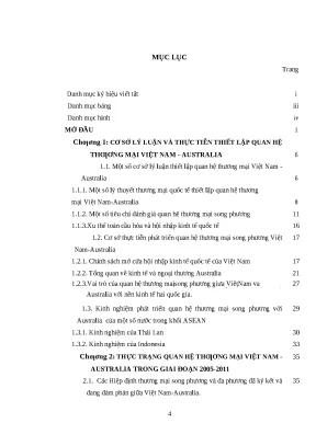 Thực trạng và giải pháp nâng cao quan hệ thương mại Việt