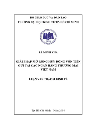 Giải pháp mở rộng huy động vốn tiền gửi tại ngân hàng
