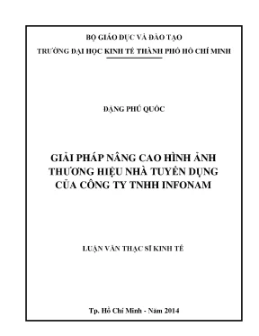 Giải pháp nâng cao hình ảnh thương hiệu nhà tuyển dụng