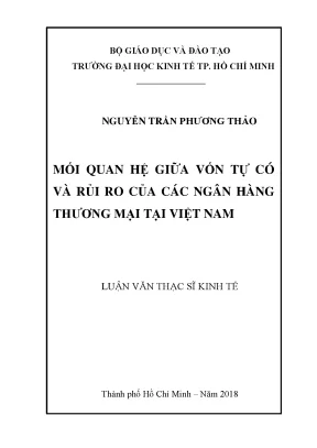 Mối Quan Hệ Giữa Vốn Tự Có và Rủi Ro Ngân Hàng Thương