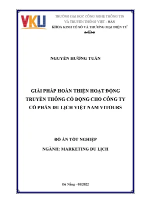 Giải pháp nâng cao truyền thông cổ động cho Vitours