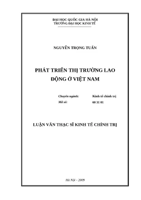 Phát Triển Thị Trường Lao Động Tại Việt Nam: Thực Trạng