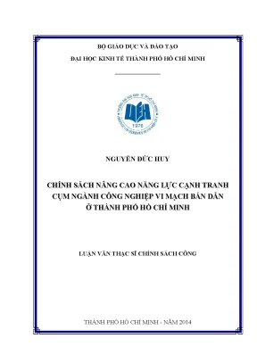 Nâng cao năng lực cạnh tranh ngành công nghiệp vi mạch