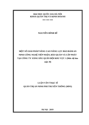 Giải pháp nâng cao an ninh công nghệ tại Công ty Xăng
