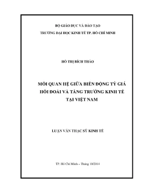 Mối Quan Hệ Giữa Biến Động Tỷ Giá Hối Đoái và Tăng