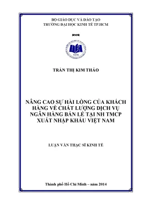 Nâng cao sự hài lòng khách hàng với dịch vụ ngân hàng