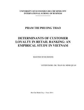 Các yếu tố quyết định lòng trung thành của khách hàng 