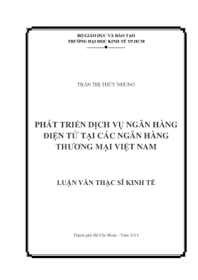 Phát Triển Dịch Vụ Ngân Hàng Điện Tử Tại Ngân Hàng